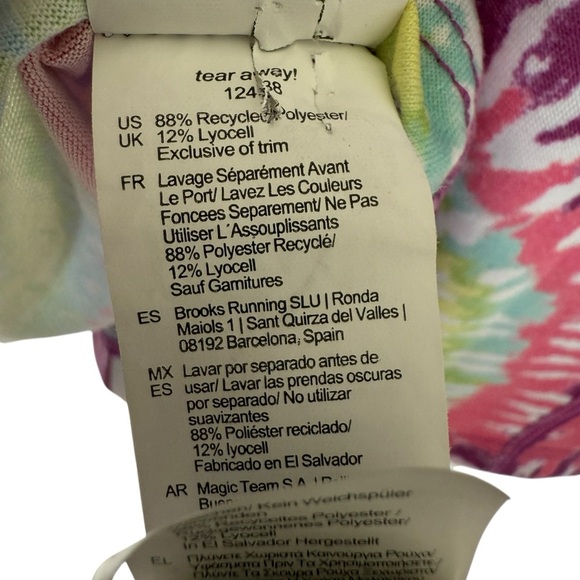 Brooks Women's XS Tie-Dye Tank Top Rock 'n' Roll Marathon Series Running Active - Picture 7 of 7